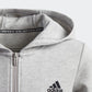FELPA ZIP 3S ADIDAS PROMOZIONE