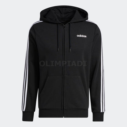 FELPA ZIP CAPUCCIO 3S ADIDAS