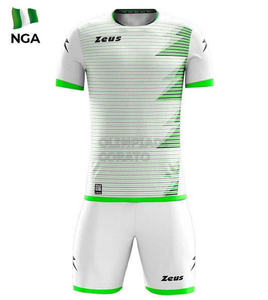 KIT MUNDIAL-BIANCO-VERDE ZEUS