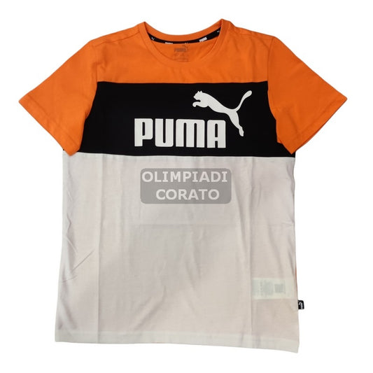 T SHIRT PUMA JR  846127-ARANCIONE