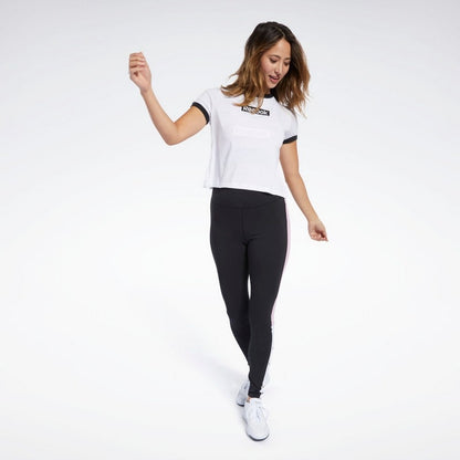 T SHIRT LINEAR LOGO REEBOK W
