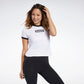 T SHIRT LINEAR LOGO REEBOK W