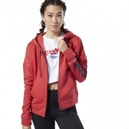 FELPA ZIP C/C ESSENTIALS REBEL REEBOK W