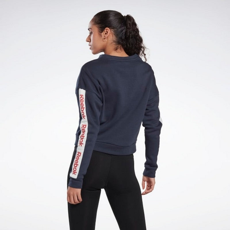 FELPA LINEAR LOGO CREW REEBOK W