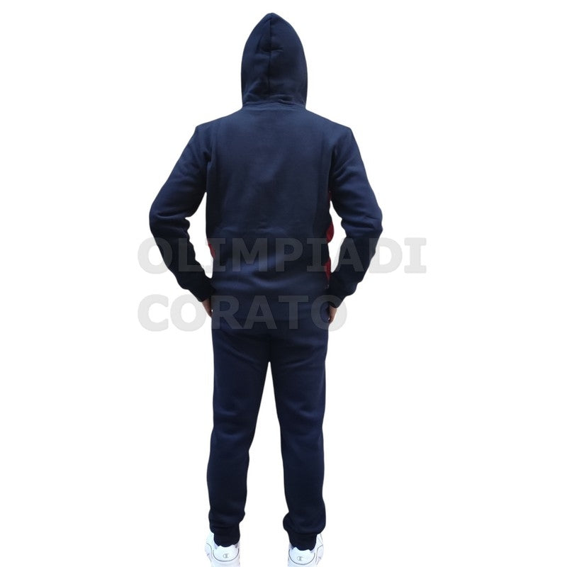 TUTA ZIP CAPPUCCIO CHAMPION RETRO
