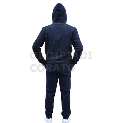 TUTA ZIP CAPPUCCIO CHAMPION RETRO