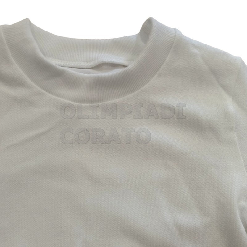 T SHIRT TERMICA ML KID BIANCO