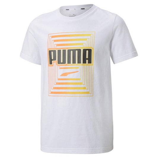 T SHIRT ALPHA GRAPHIC PUMA JR