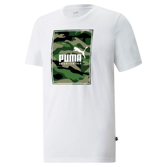 T SHIRT BOX LOGO CAMO PUMA