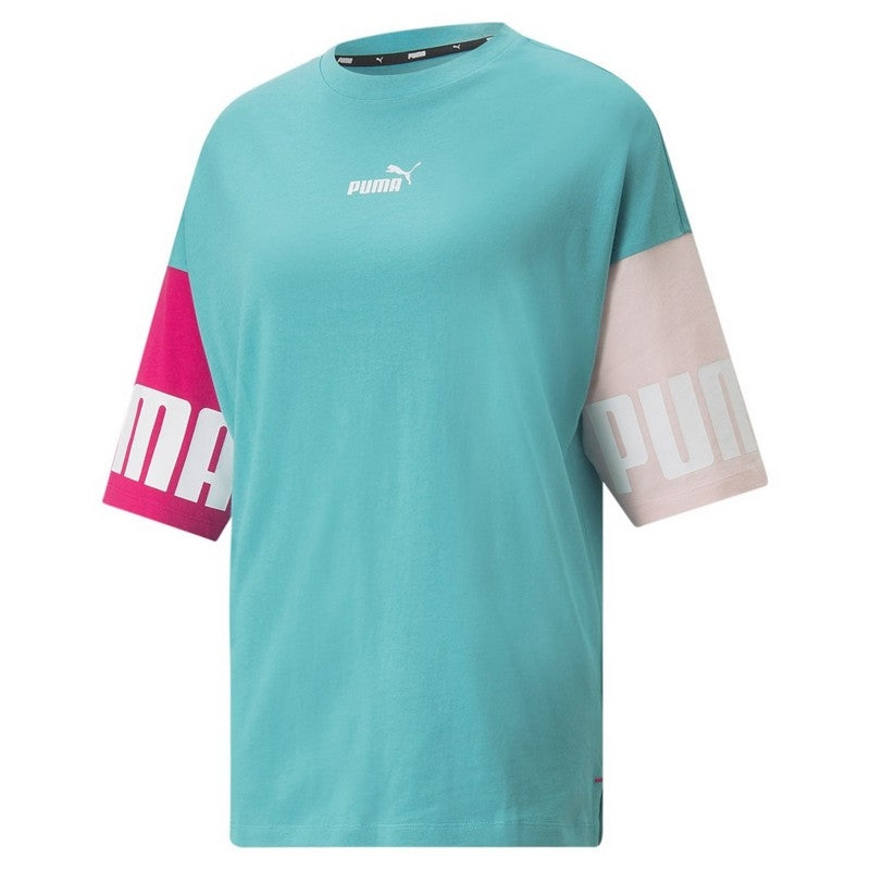 T SHIRT POWER COLORBLOCK PUMA W