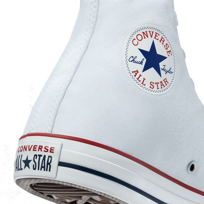 CONVERSE CHUCK TAYLOR ALL STAR HI BIANCO ALTA TELA