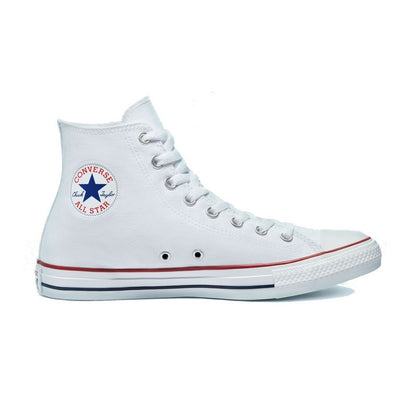 CONVERSE CHUCK TAYLOR ALL STAR HI BIANCO ALTA TELA