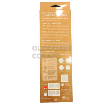 SOLETTA GEL PROF ARANCIA UOMO