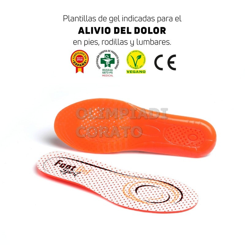 SOLETTA GEL PROF SPORT ARANCIA