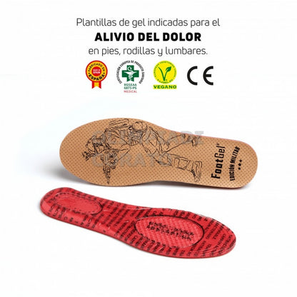 SOLETTA GEL PROF MILITARE EUCALIPTO
