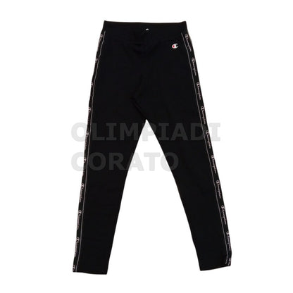 LEGGINGS CHAMPION BANDA G NERO