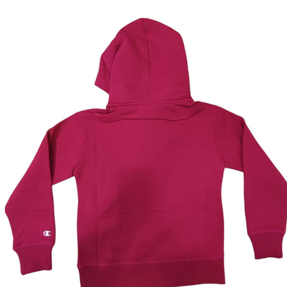 FELPA CAPPUCCIO GIRL CHAMPION FUXIA