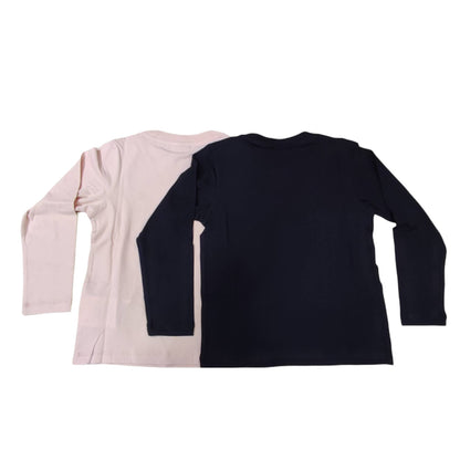 2 PACK T SHIRT ML GIRL CHAMPION