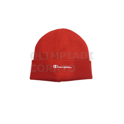 CAPPELLO LANA CHAMPION ROSSO