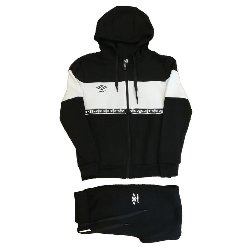 TUTA ZIP C/C CREW UMBRO