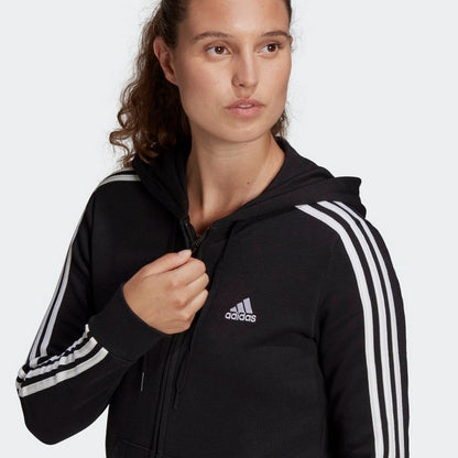 GIACCA 3S FT ZIP CON CAPPUCCIO ADIDAS W
