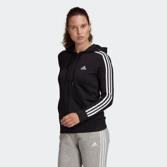 GIACCA 3S FT ZIP CON CAPPUCCIO ADIDAS W