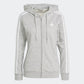 FELPA ZIP C/C 3-STRIPES ADIDAS W