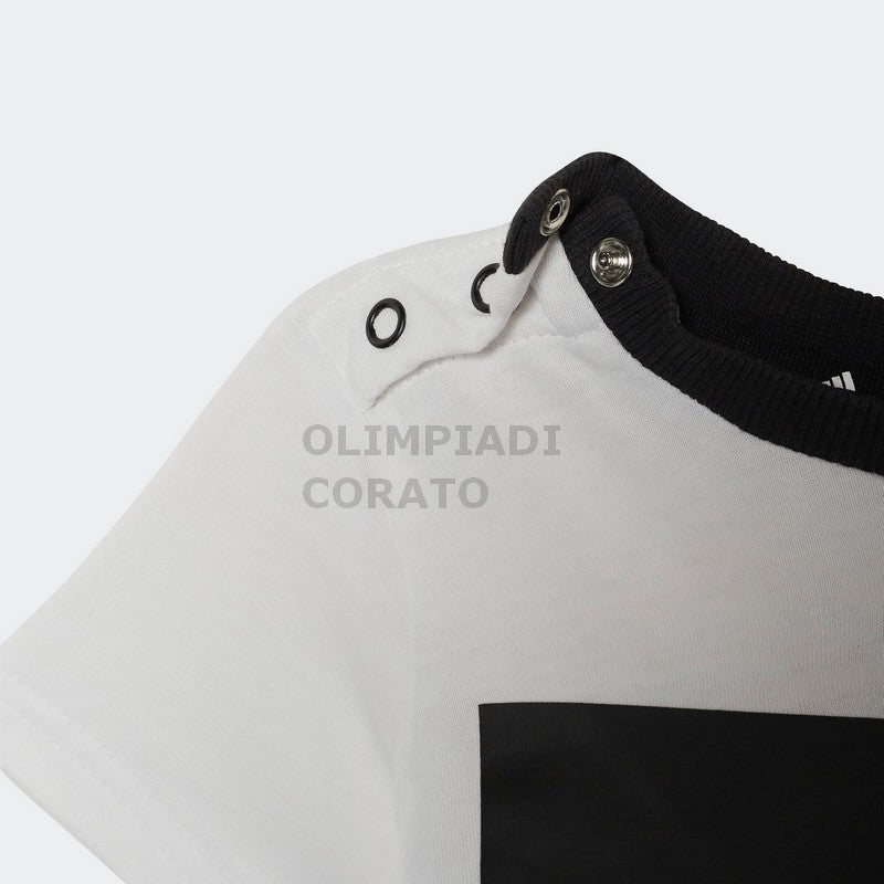 SET INFANT CREW BL ADIDAS