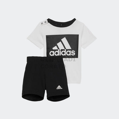 SET INFANT CREW BL ADIDAS