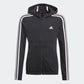 FELPA ZIP C/C 3-S HD ADIDAS JR