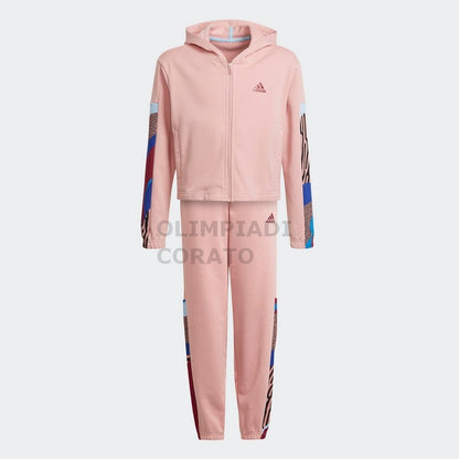 TUTA ZIP C/C AOP COTTON ADIDAS JR