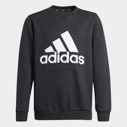 FELPA CREW FRENCH TERRY ADIDAS JR NERO