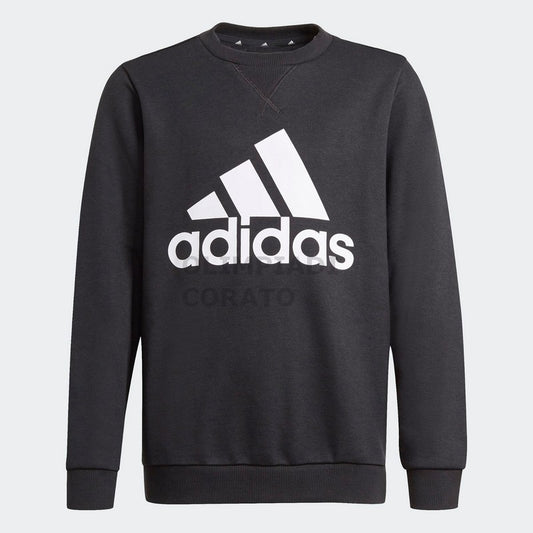 FELPA CREW FRENCH TERRY ADIDAS JR NERO