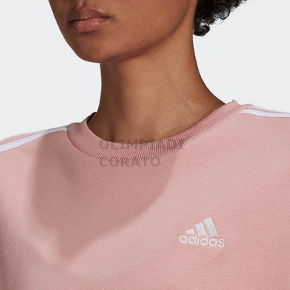 FELPA ESSENTIALS 3-STRIPES ADIDAS W