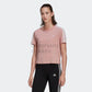 T-SHIRT ESSENTIALS 3-S CROPPED ADIDAS W