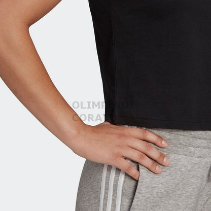 T SHIRT 3-STRIPES CROPPED ADIDAS W