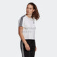 T SHIRT ESSENTIALS 3-S CROPPED ADIDAS W