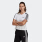 T SHIRT ESSENTIALS 3-S CROPPED ADIDAS W