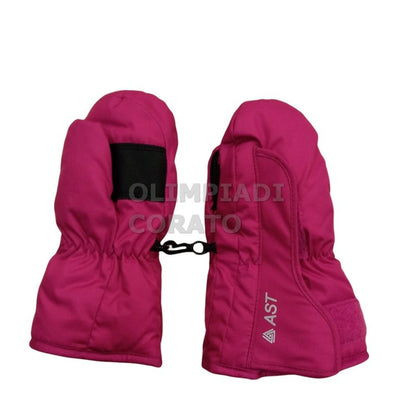 GUANTI MUFFOLE DA NEVE INF FUXIA
