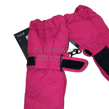 GUANTI MUFFOLE  DA NEVE AST FUXIA JR