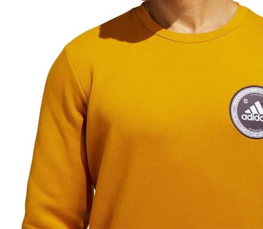 CREW MAN ADIDAS COL GE5524-GIALLO OCRA