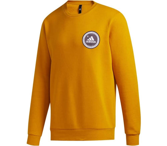 CREW MAN ADIDAS COL GE5524-GIALLO OCRA