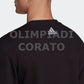 FELPA CREW GIRO ADIDAS U FT NERO