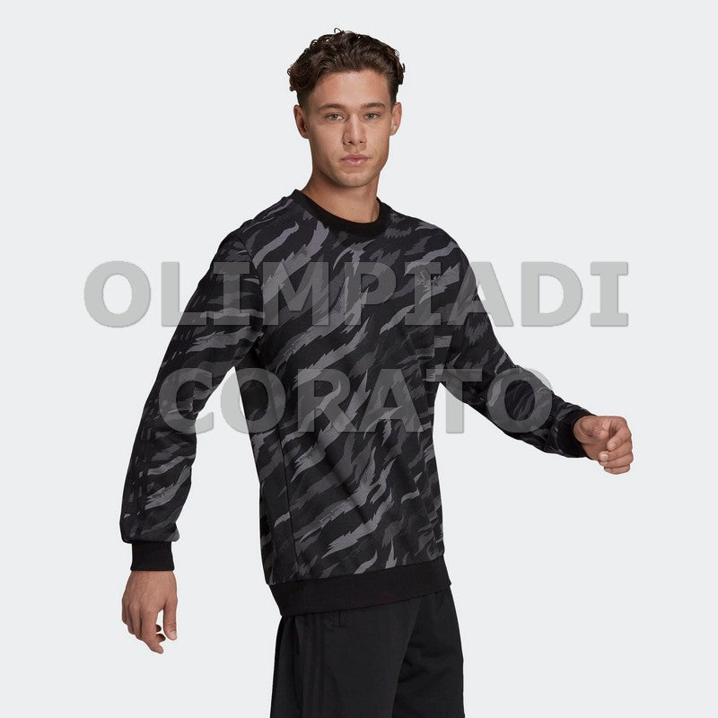 FELPA CREW FT ADIDAS CAMO