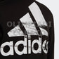 FELPA ZIP LOGO JR B ADIDAS NERO