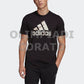 T SHIRT CAMO U ADIDAS NERO