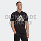 T SHIRT CAMO U ADIDAS NERO