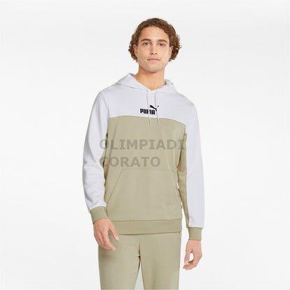 FELPA C/C ESSENTIALS BLOCK PUMA