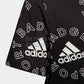 VESTITO GIRL JR ADIDAS NERO