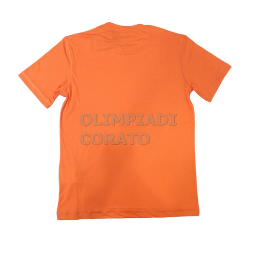 T SHIRT TESSUTO TECNICO CHAMPION ARANCIONE